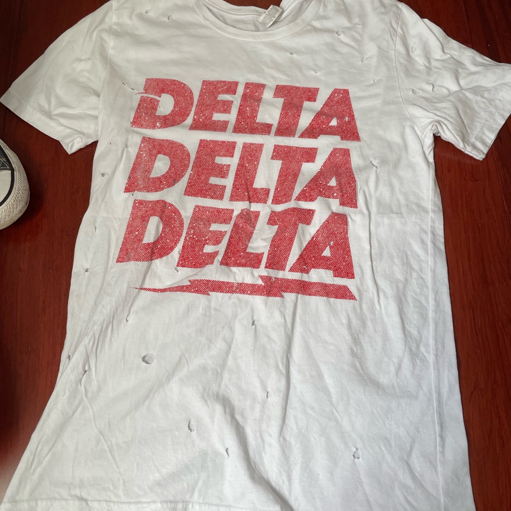 Delta Delta Delta Sorority Tshirt